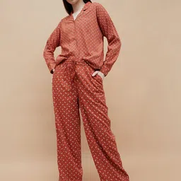 Ginger by Lifestyle Women Printed Night suit-image-8