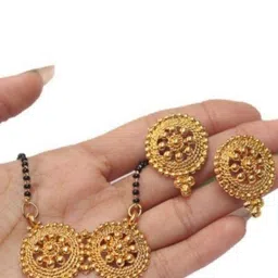 SUNHARI Gold-Plated Mangalsutra-10