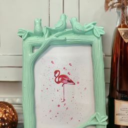 Art Street Green Textured Photo Frame-71