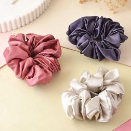 Silvermerc Designs Women Set of 3 Embellished Ponytail Holders-image-84