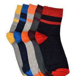 MARC Boys Set of 5 Solid Socks image 2