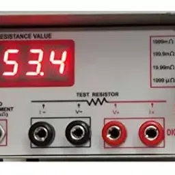 Agronic 53C Digital Micro Ohm Meter 19.9 K ohm image 3
