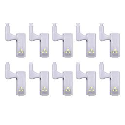 BytBots Universal Automatic Inner Hinges LED Mini Hinge Light LA for Kitchen Cabinet (Pack of 10)-41