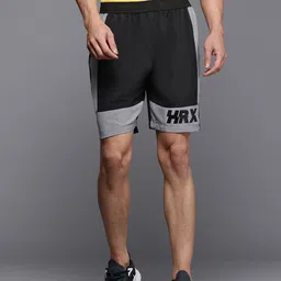 HRX by Hrithik Roshan Men Colourblocked Shorts-image-5