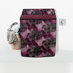 Stylista Waterproof and Dustproof PVC Washing Machine Cover-image-65