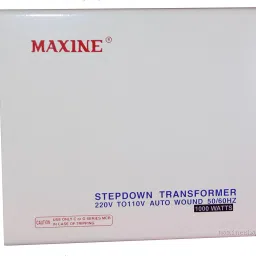 Maxine 1000 watt Metal 220V to 110 V Step Down Toroidal Transformer-10