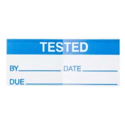RS PRO Adhesive Pre-Printed Adhesive Label-Tested-. Quantity: 140, 4506085 Bag of 140 Pcs-image-84