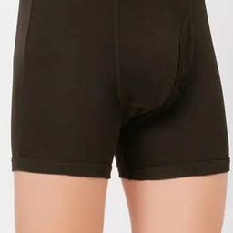 CAVENDERS Pack Of 3 Brown Cotton Basic Briefs-picture-3