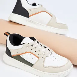 max Boys Colourblocked PU Sneakers-image-16