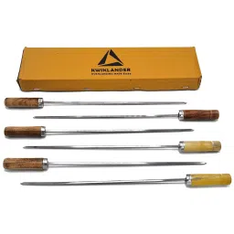 KWIKLANDER 381 mm(15 Inch) Barbeque Skewers Square Rod, LP-ZA3N-23PN (Pack of 6)-image-82