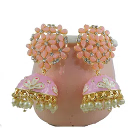 VATSALYA creation Gold-Plated Alloy Earrings-image-86