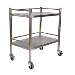 Mascot 75x45x90 cm Stainless Steel All Instrument Trolley-27