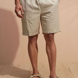 Highlander Men Solid Loose Fit Elasticated Pull Up Shorts-picture-49