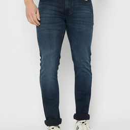Duke Men Mid-Rise Light Fade Clean Look Slim Fit Stretchable Jeans-image-65