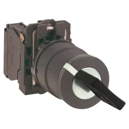 SCHNEIDER ELECTRIC Rotary Switches NON-ILLUM ROTARY SWITCH, 1POLE, 6A, 120V, XB5AG21-24