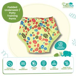 Kindermum Block Print Set of 2 Training Pants- Extra Large image 4