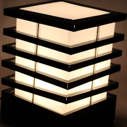 KINIS 2 Piece Black Modern Shape Gate & Garden Light Outdoor Lamp-image-28