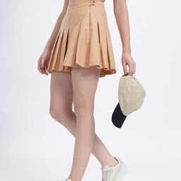 glitchez Pastel Dreams Box Pleated Mini A-Line Skirt-image-8
