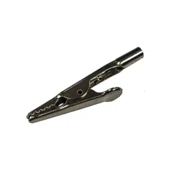 RS PRO Crocodile Clip, Nickel Plated Contact, 4A, Silver Model No 2081127-image-91