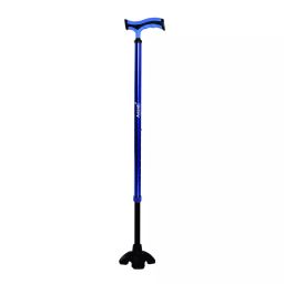 Vissco Avanti Plus T Shape Aluminium Stick With Big Shoe-13