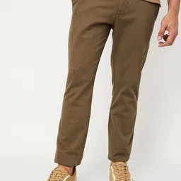 max Men Textured Chinos Trousers-picture-52