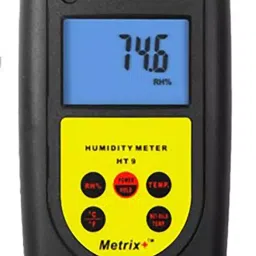 Metrix+ HT 9 Temperature Humidity Meter Large Backlight LCD Display-24