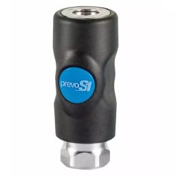 PREVOST Composite Body Female Safety Quick Connect Coupling, G 1/2 Female Threaded, ISI 061103CP-35