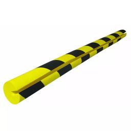 RS PRO Black, Yellow Impact Protector 750 mm x 40 mm 40 mm Model No 7249779-5