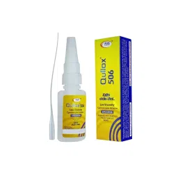 Qullox 506 Low Viscosity Cyanoacrylate Adhesive 20 g For Fast and Flexible Bonding (Pack of 2)-16