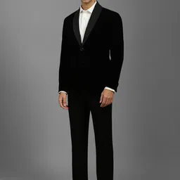 Louis Philippe Men EmbellishedSlim-Fit Single-Breasted Two-Piece Formal Suit-picture-21