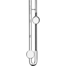 BALAJI INDIA Borosilicate Glass Cannon Fenske Oswald BS/U Type Direct Flow Viscometer, SIZE - B-32