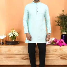 TATTVA Men Thread Work Kurta-52