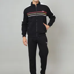 Duke Men Striped Mid-Rise Tracksuits-picture-17