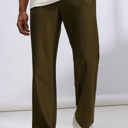 HIGHLANDER Men Mid-Rise Straight Fit Regular Trousers-image-45
