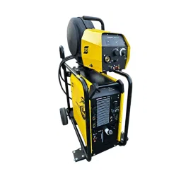 ESAB Warrior and Aristo 625 x 912 x 1350 mm 3 in 1 Trolley Welding Machine, Black and Yellow-image-31