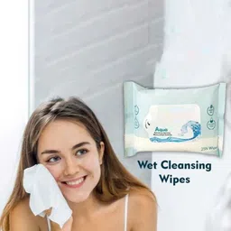 CRIBE Set Of 4 Rose Extract Wet Cleansing Wipes With Vitamin E - 25 Wipes Each image 3