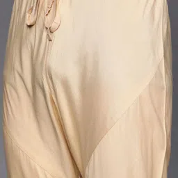 Manu Men Yellow Ethnic Motifs Embroidered Thread Work Kurta with Churidar image 3