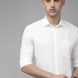 Park Avenue Slim Fit Pure Cotton Formal Shirt-picture-3