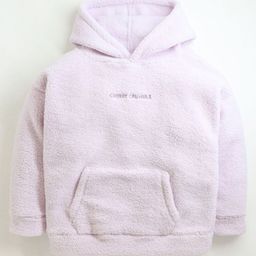 Cherry Crumble By Nitt Hyman Full Sleeves Resplendent Hooded Sweatshirt - Light Violet-picture-30