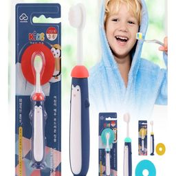 Sanjary Pengycure cute microfibre soft toothbrush for kids color design may vary-image-68
