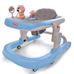 Luv Lap Regal Baby Walker 9+ Months | 3 Level Height Adjustment Walker/Advanced Premium Baby Activity Walker - Grey-image-43