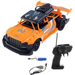 Magicwand R/C 4 Wheel Racing High Speed 15 Km/H Rock Monster Car with Light & Flame Spray Function Pack 1 of Car-24