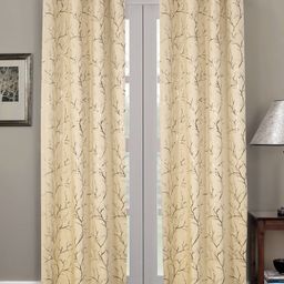 RRC Premium Polyester Blackout Curtains For Long Door 100% Light Blocking Brown-image-53