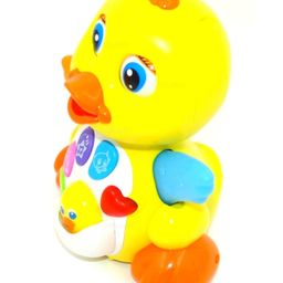 sanjary SANAJRY Light Up Dancing and Singing Musical Duck Toy BUMP & GO FOR KIDS COLOR AND DESIGN MAY VARY image 2