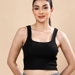 Louis Bayrad Women Cotton Crop Top-image-73