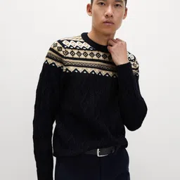 Marks & Spencer Men Printed Pullover Sweater-picture-31