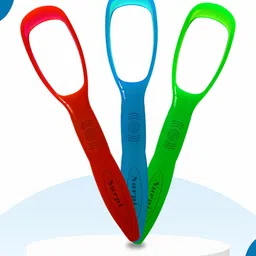 Nurpi Set Of 3 Plastic Tongue Cleaner-7