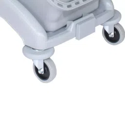 Partek Eco 50 Double Bucket Mopping Trolley With Round Wringer DB50R image 2