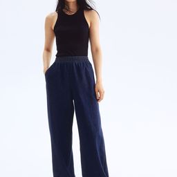 H&M Pull-On Denim Trousers-picture-9