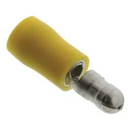 MULTICOMP PRO Bullet Crimp Terminals CRIMP TERMINAL, BULLET, MALE, YELLOW, MPD5-195 (Pack of 100)-picture-31